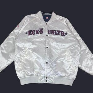 White Ecko Unltd. bomber jacket - streetwear style